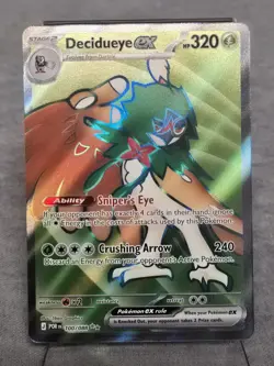 Decidueye ex 100/88 Double Rare Full Art Pokemon TCG Perfect Order ME03 POR - Image 1