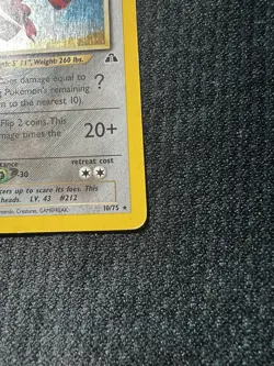 Nintendo Scizor 10/75 Neo Discovery Holo Rare 80 ENG 2001 - Image 5