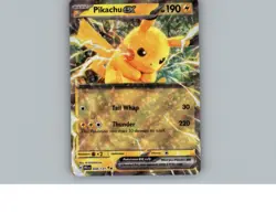 Pikachu ex 028/131 Double Rare Prismatic Evolutions Pokemon Holo Near Mint - Image 1