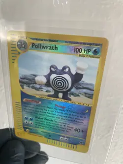 Poliwrath 24/165 Reverse Holo Rare Pokemon Never Played - Image 1