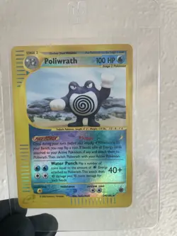 Poliwrath 24/165 Reverse Holo Rare Pokemon Never Played - Image 3