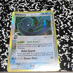 Pokemon Rayquaza 16/110 EX Holon Phantoms 80HP Holo Rare Delta Species - Image 1
