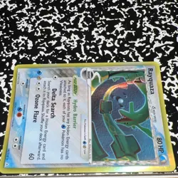 Pokemon Rayquaza 16/110 EX Holon Phantoms 80HP Holo Rare Delta Species - Image 3