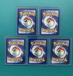 1999 Pokemon Fossil #53 Psyduck Non Holo LP-NM Lot of 5 - Image 2