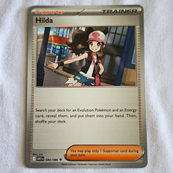 Pokemon TCG Hilda 084/086 Sv: White Flare Trainer Supporter English 2025 - Image 1