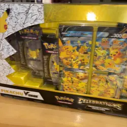 Pokemon Celebrations 25th Anniversary Pikachu V-union Premium Playmat Collection - Image 2