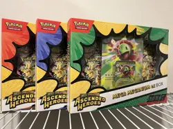 Pokemon Mega Evolution Ascended Heroes Ex Box Set of 3 Factory Sealed - Image 1