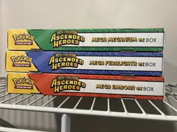 Pokemon Mega Evolution Ascended Heroes Ex Box Set of 3 Factory Sealed - Image 3