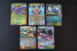 Phantasmal Flames & Mega Evolution Double Rare EX Bundle / Lot of 5 - Pokemon NM - Image 1