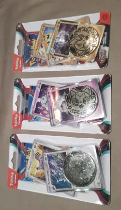 3 Checklane Blisters Obsidian Flames Pokemon TCG One Booster Pack Each + Promos - Image 1