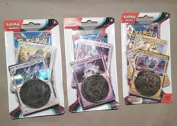 3 Checklane Blisters Obsidian Flames Pokemon TCG One Booster Pack Each + Promos - Image 3