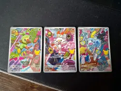 Pokemon First Partner Series 2 Gen 8 Full Set MEP052, 53, 54 - Image 1