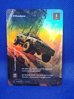 Wonders of the First Formless Foil V-8 Wanderer Alt Art 1st Edition Rare - Image 1