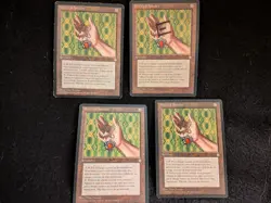 4x Jeweled Amulet Ice Age MTG - Various Conditions - Actual Photos - Image 1