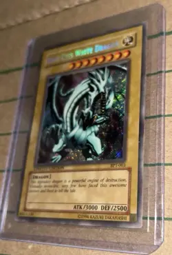 Yu-Gi-Oh! Blue-Eyes White Dragon BPT-003 Limited Edition Secret Rare Vintage - Image 4