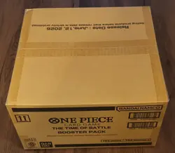 One Piece OP16 The Time Of Battle Sleeved Booster Case 144 - Factory Sealed - Image 4
