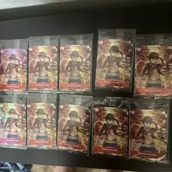 One Piece TCG Treasure Booster Monkey D Luffy Sealed Promo (. x10 ) 🔥 - Image 2