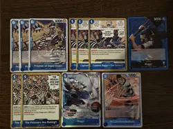 One Piece TCG OP16 Prisoner of Impel Down, Events, Buggy Leader, Buggy, Mr 2 -NM - Image 1