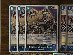 One Piece TCG OP16 Prisoner of Impel Down, Events, Buggy Leader, Buggy, Mr 2 -NM - Image 2