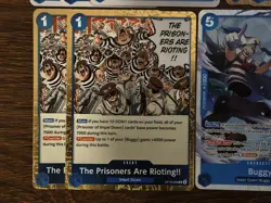 One Piece TCG OP16 Prisoner of Impel Down, Events, Buggy Leader, Buggy, Mr 2 -NM - Image 3