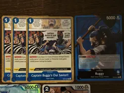 One Piece TCG OP16 Prisoner of Impel Down, Events, Buggy Leader, Buggy, Mr 2 -NM - Image 5
