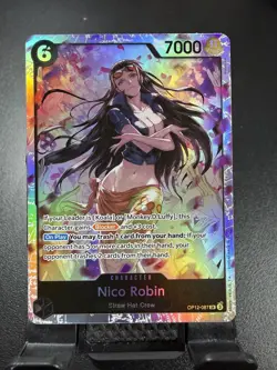 One Piece Legacy of the Master #OP12-087 Nico Robin Super Rare - Image 1