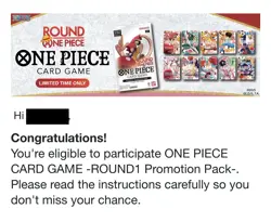 Round1 x One Piece Collab Promo Pack ✅ PRESALE | 1 PROMO PACK! SHIPS BY JULY 20 - Image 1