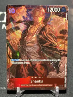 SHANKS - One Piece OP06-007 - AA Alt Art Super Rare SR - Wings of the Captain - Image 1
