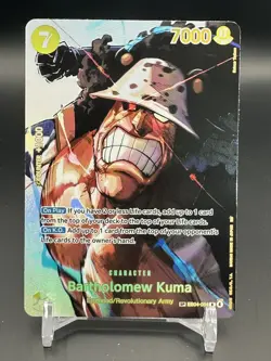 One Piece TCG Bartholomew Kuma SP Art OP16 The Battle Of Time EB04-054 - Image 1