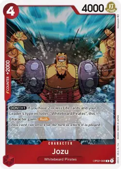 JOZU OP02-008 R PARAMOUNT WAR ONE PIECE NM - Image 1