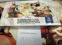 Disney Lorcana Fabled Booster Box Factory Sealed - In Hand - Image 1