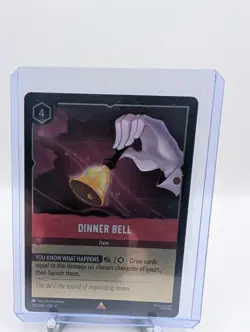 Lorcana TCG - Dinner Bell 135/204 - Fabled Rare Foil - Image 1