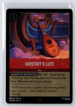 Kristoff's Lute #133/204 Winterspell Foil Disney Lorcana - Image 1