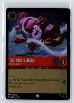 Taurus Bulba #106/204 Winterspell Foil Disney Lorcana - Image 1