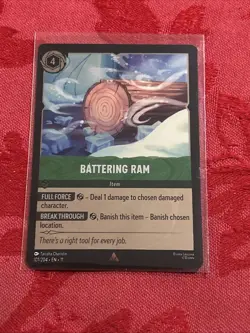 FOIL Disney Lorcana Winterspell - Battering Ram - 101/204 - Rare - M/NM FOIL - Image 1