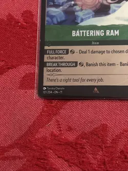 FOIL Disney Lorcana Winterspell - Battering Ram - 101/204 - Rare - M/NM FOIL - Image 4
