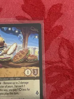 FOIL Disney Lorcana Winterspell - Reuben - Sandwich Expert - 21/204 - FOIL - Image 2