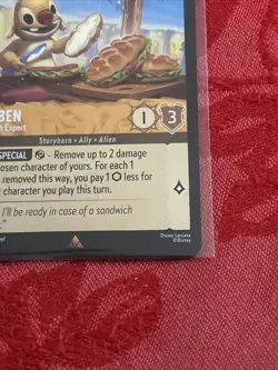 FOIL Disney Lorcana Winterspell - Reuben - Sandwich Expert - 21/204 - FOIL - Image 5