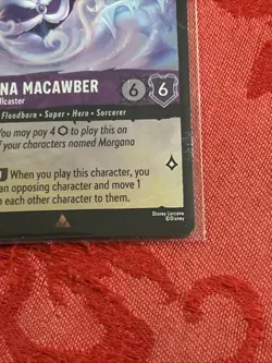 FOIL Lorcana Winterspell - Morgana Macawber - Reformed Spellcaster 47/204 FOIL - Image 5