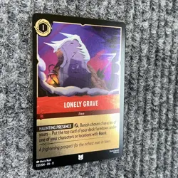 Disney Lorcana Winterspell Lonely Grave 132/204 Foil Item Card - Image 3