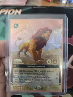 Disney Lorcana Simba - Pride Protector DLC *PROMO* Foil - Image 1
