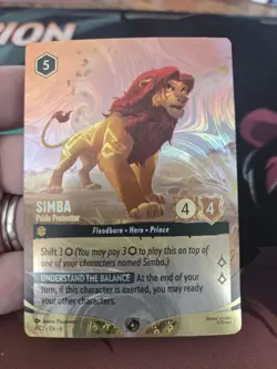 Disney Lorcana Simba - Pride Protector DLC *PROMO* Foil - Image 2