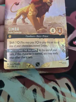 Disney Lorcana Simba - Pride Protector DLC *PROMO* Foil - Image 5