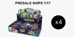 Disney Lorcana Attack of the Vine Booster Box SEALED CASE PRESALE *SHIPS 7/17* - Image 1