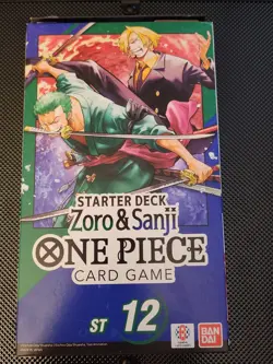 ONE PIECE CARD GAME - ZORO AND SANJI - ST12 STARTER DECK ENG - Image 1