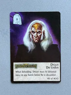 1994 Spellfire Master The Magic 45 of 400 Drizzt Do’Urden 1st Edition Card - Image 1