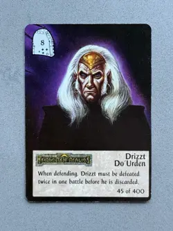 1994 Spellfire Master The Magic 45 of 400 Drizzt Do’Urden 1st Edition Card - Image 3