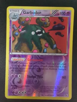 Garbodor 68/113 BW Legendary Treasures Reverse Holo Rare Pokemon Card 2013 Mp - Image 1