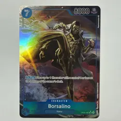 One Piece Card Game Borsalino Alt Art OP05-051 SR Foil ENG 8000 - Image 1