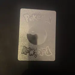 Pokemon Pikachu Brilliant Deduction 90HP Silver Foil Card Fan Art 076/073 - Image 4